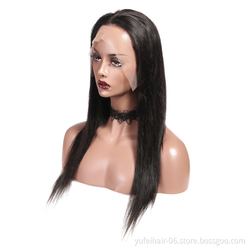 13*4 Lace Frontal Wig Pre Plucked With Baby Hair Straight, Lace Frontal Human Hair Wigs For Black Women Brazilian Remy hair